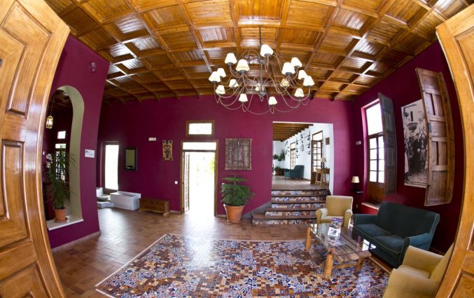Lounge van Hotel Villa de Priego de Córdoba in Andalusie