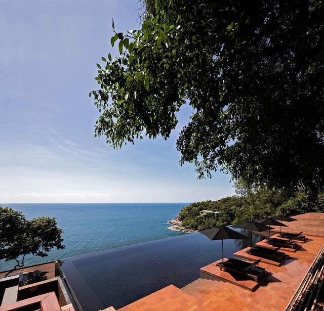 Buitenzwembad bij Paresa Resort Phuket