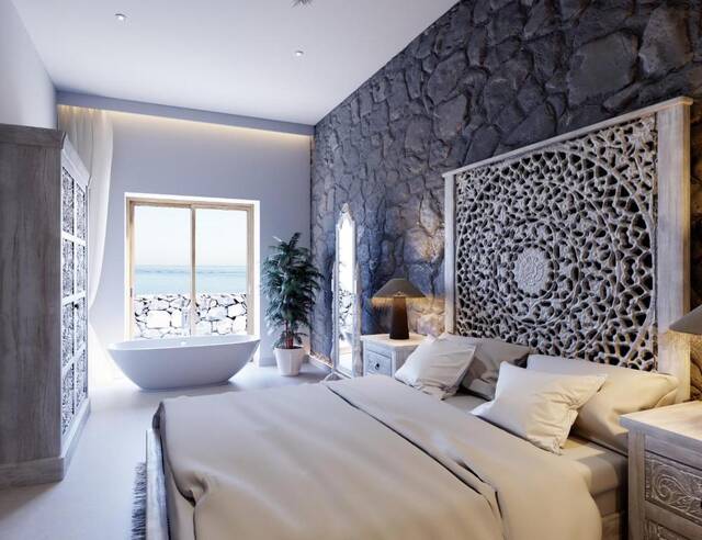 Boutique Eco Hotel Costa Magica - slaapkamer met bad