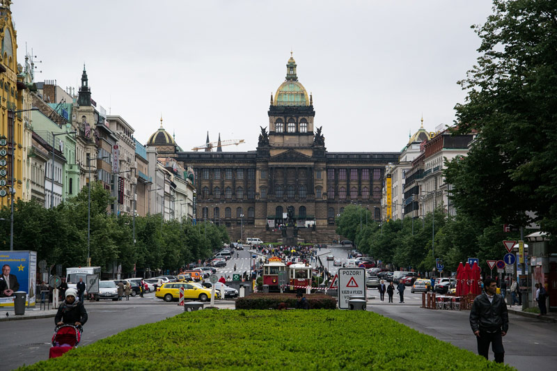 Praag - Wenceslasplein