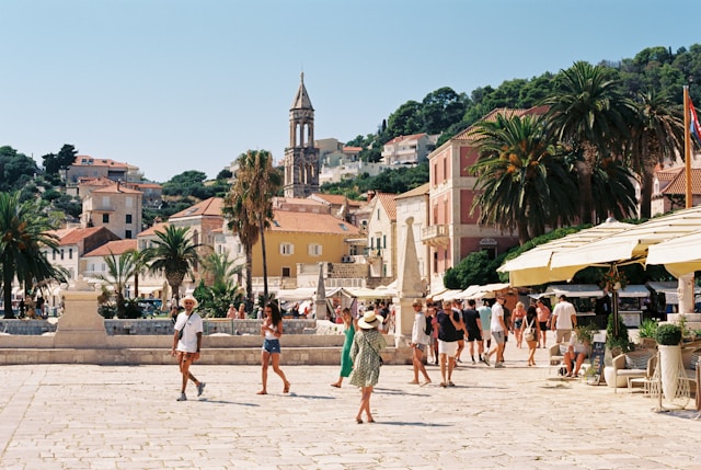 Hvar eiland panorama