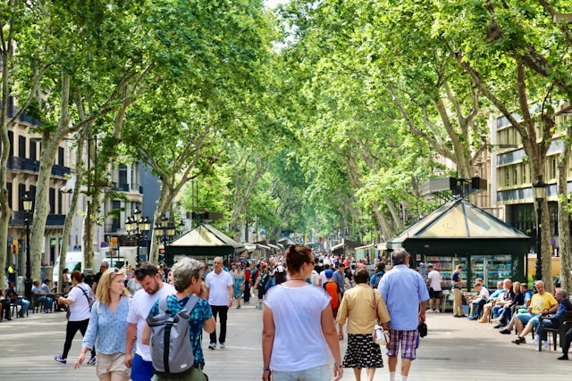 La Rambla en La Boqueria