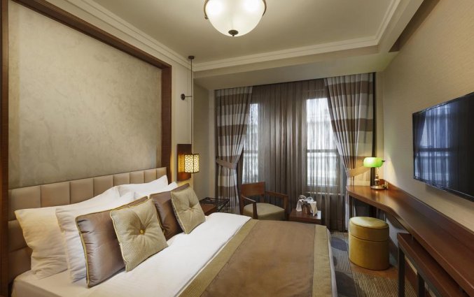 Tweepersoonskamer van Hotel Manesol Boutique Galata in Istanbul