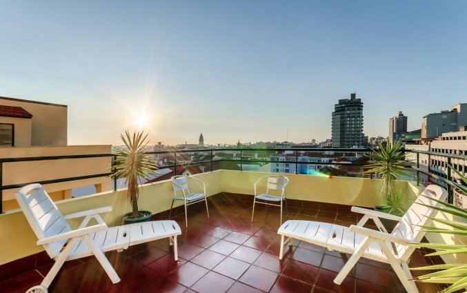 Terras van Hotel Santa Clara in Porto