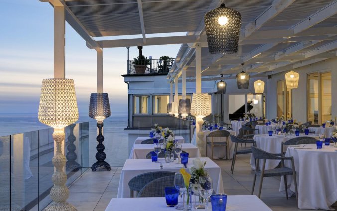 Restaurant van Hotel Lloyd's Baia in Amalfi