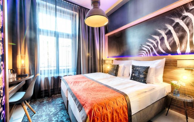 Tweepersoonskamer hotel NYX Prague
