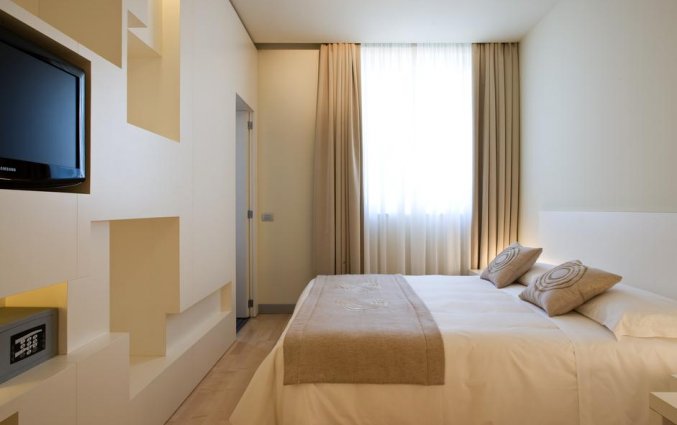 Tweepersoonskamer van Hotel Eos in Puglia