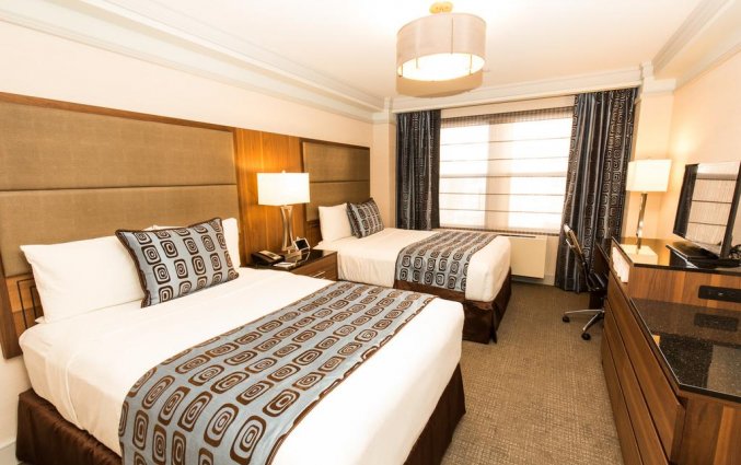 Tweepersoonskamer van The Belvedere hotel New York