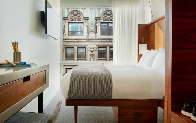 Slaapkamer hotel Arlo Nomad New York