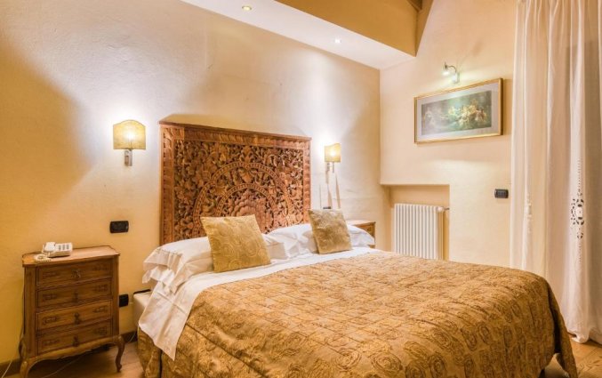 Tweepersoonskamer van hotel Scalzi Verona