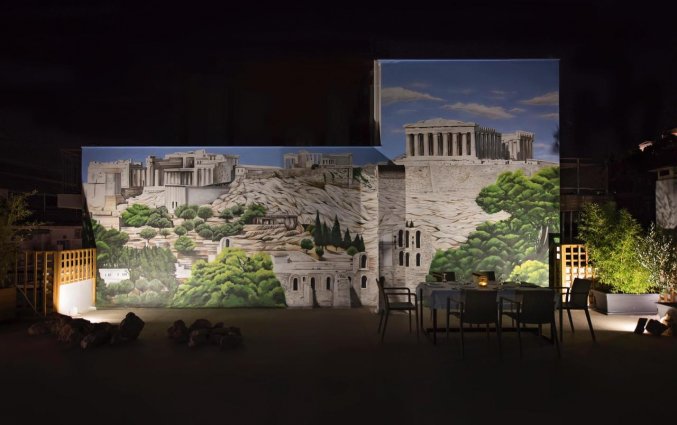 Dakterras van Hotel Be My Guest Athens