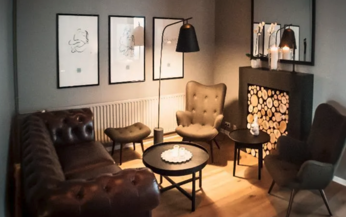 Zithoek van Hotel 22 Hill in Reykjavik - IJsland