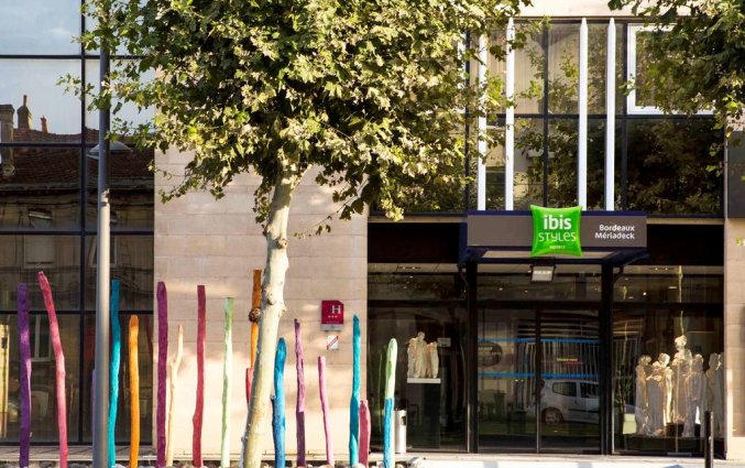 Vooraanzicht van Hotel Ibis Styles Bordeaux Meriadeck