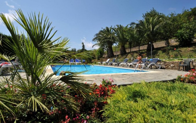 Tuin bij Hotel O Sole Mio