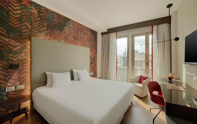 Tweepersoonskamer van NH Collection Milano President Milaan 