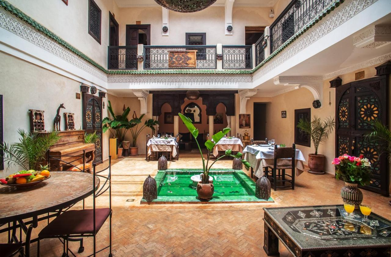 Binnentuin van Riad Haraka in Marrakech