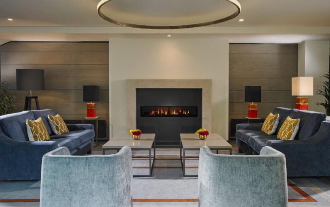 Lounge van Hotel Mespil in Dublin