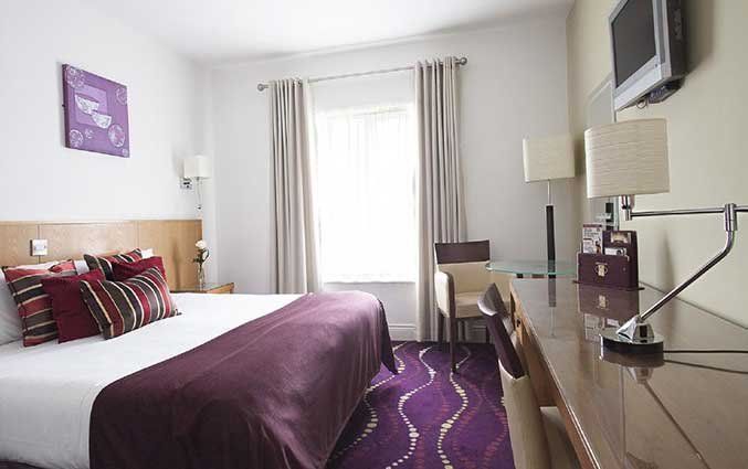 Tweepersoonskamer van hotel Arlington O'Connell Bridge in Dublin