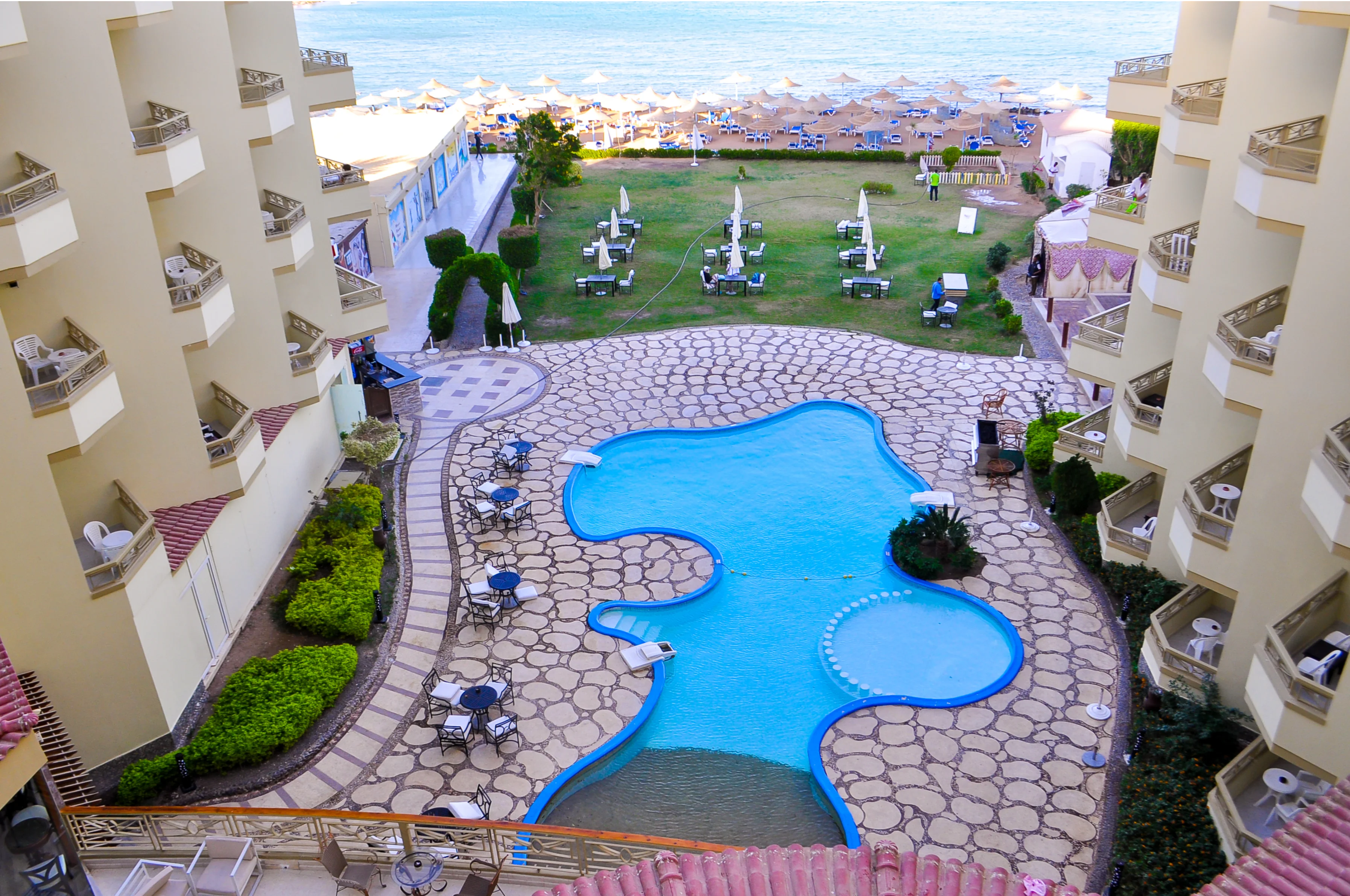 Magic Beach Hurghada - zwembad