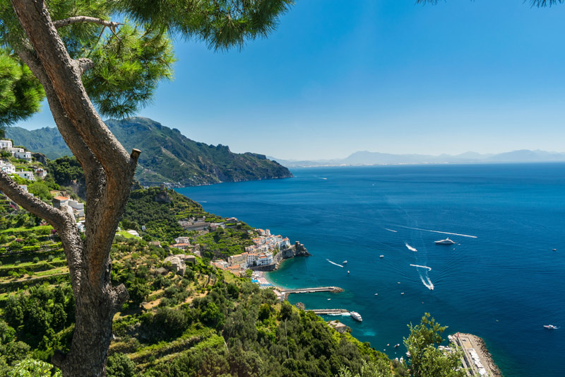 Amalfi - Uitzicht kust