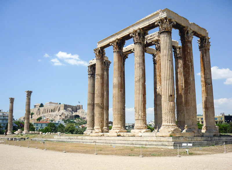 Athene - De Tempel van de Olympische Zeus