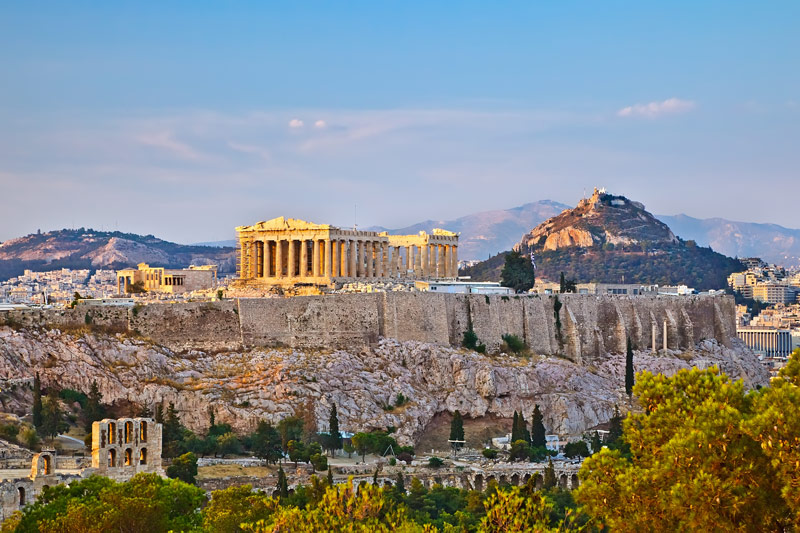 Athene - Tempel van de Olympische Zeus