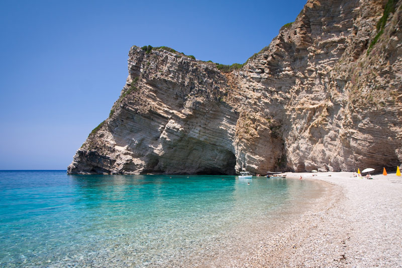 Corfu - Palaiokastritsa strand