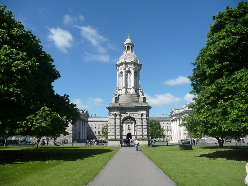 Dublin - Trinity College binnenplaats