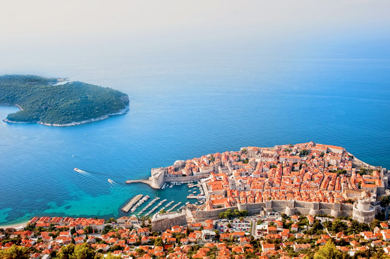 Dubrovnik - Eiland Lokrum