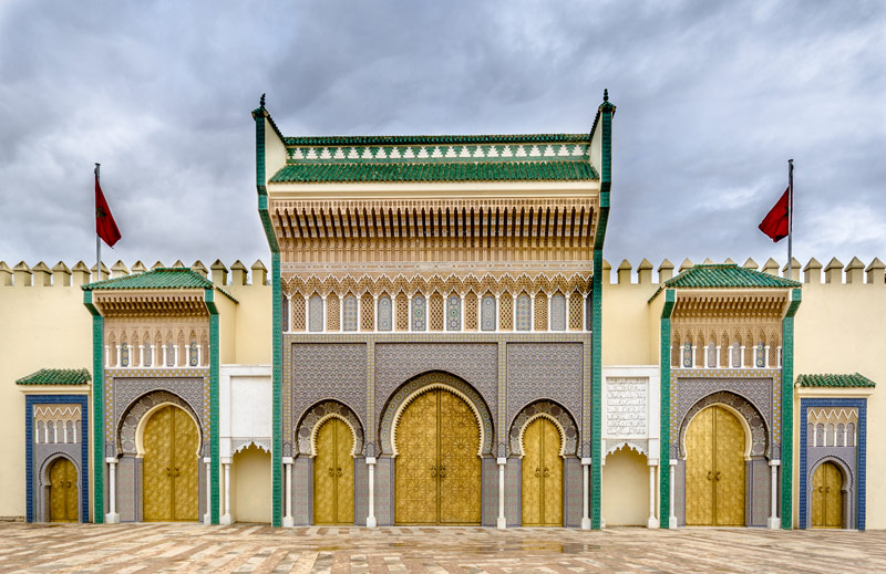 Fez - Koninklijk Paleis Dar el Makhzen 