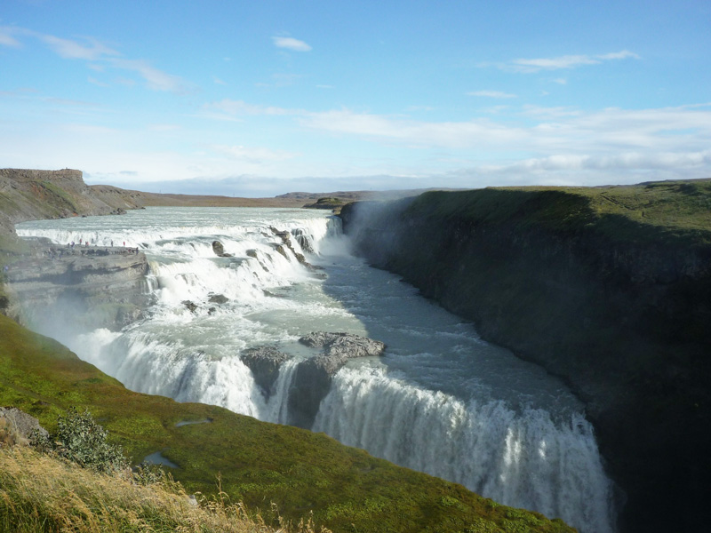 IJsland - Gulfoss waterval