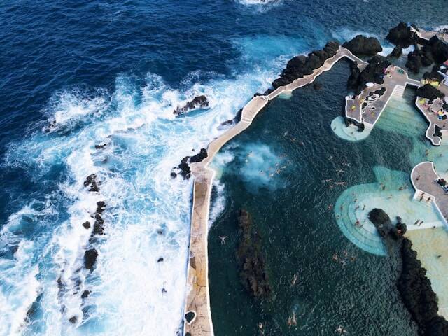 Natuurlijke lavazwembaden van Porto Moniz