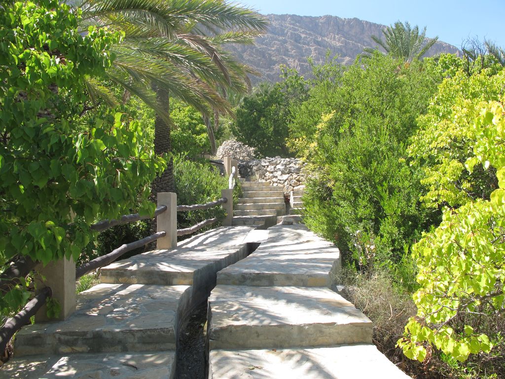 Uitzicht over Wadi Mistal