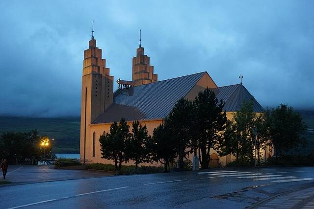 Akureyri aan de fjord