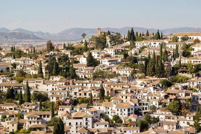 Wijk Albaicin Granada