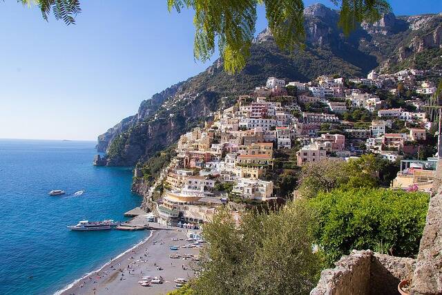 Sorrento kustlijn en jachthaven