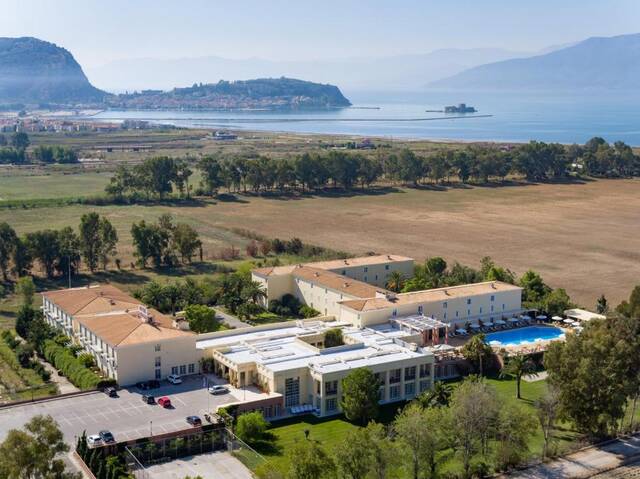 Amalia Nafplio - luchtfoto met zeezicht