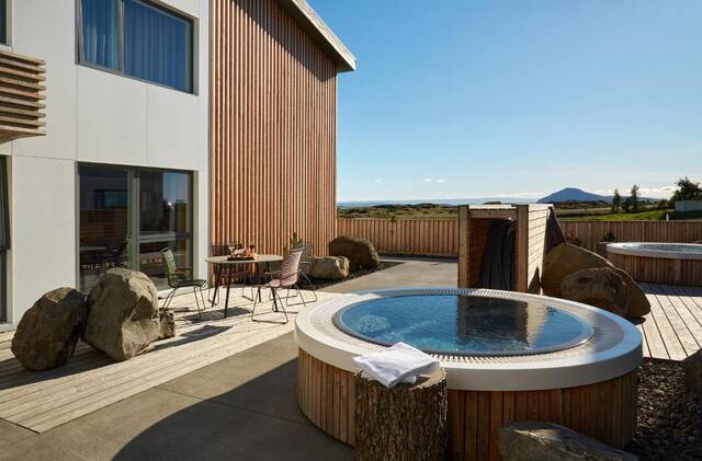 Lichte kamer in Berjaya Mývatn