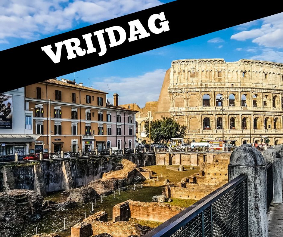 Black Friday vrijdag Rome Colosseum