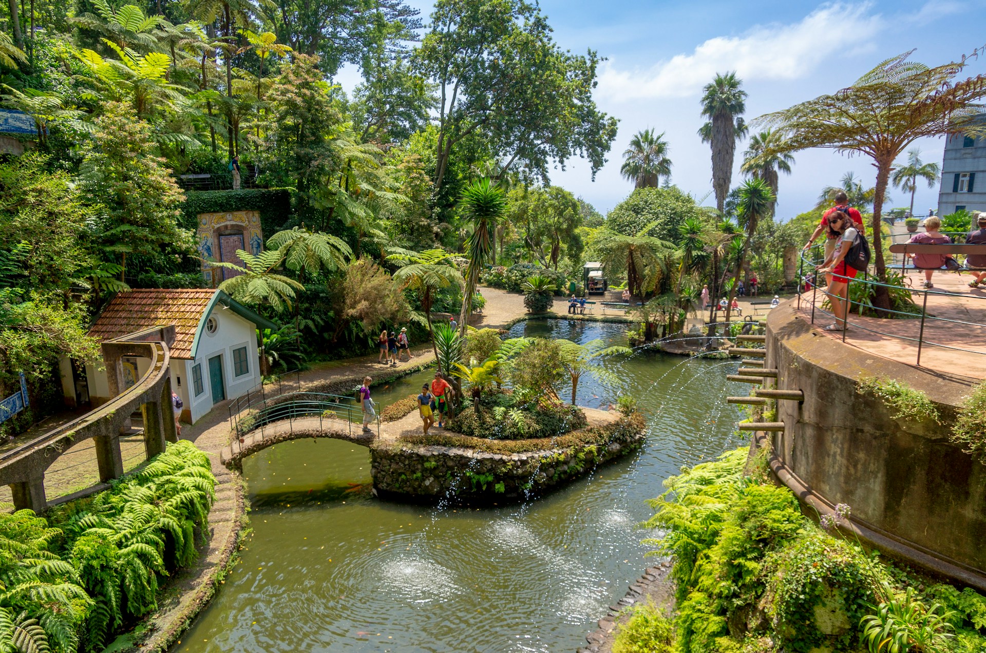 Botanische tuin Funchal Madeira