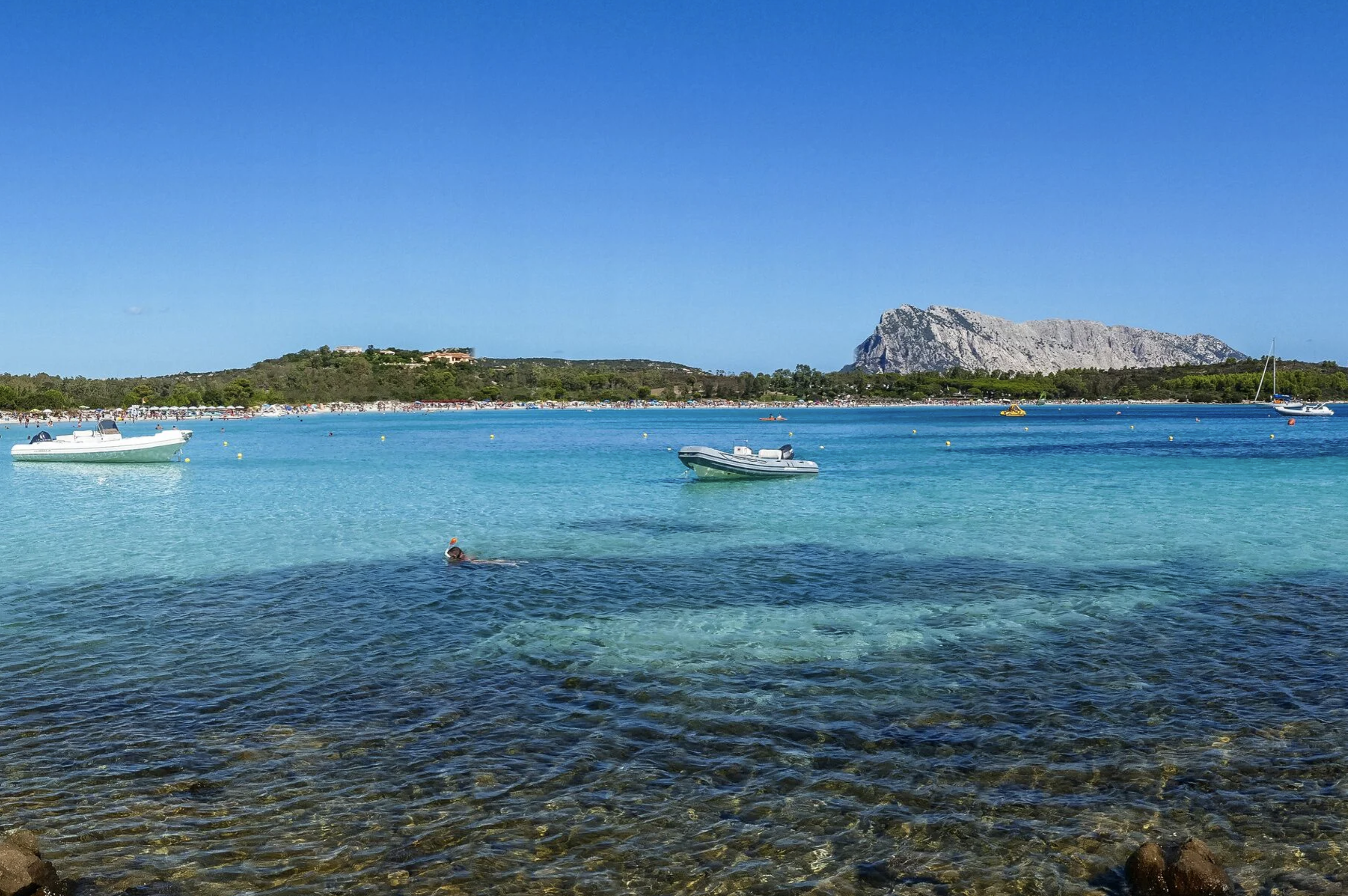 Cala Brandinchi strand Noord-Sardinie