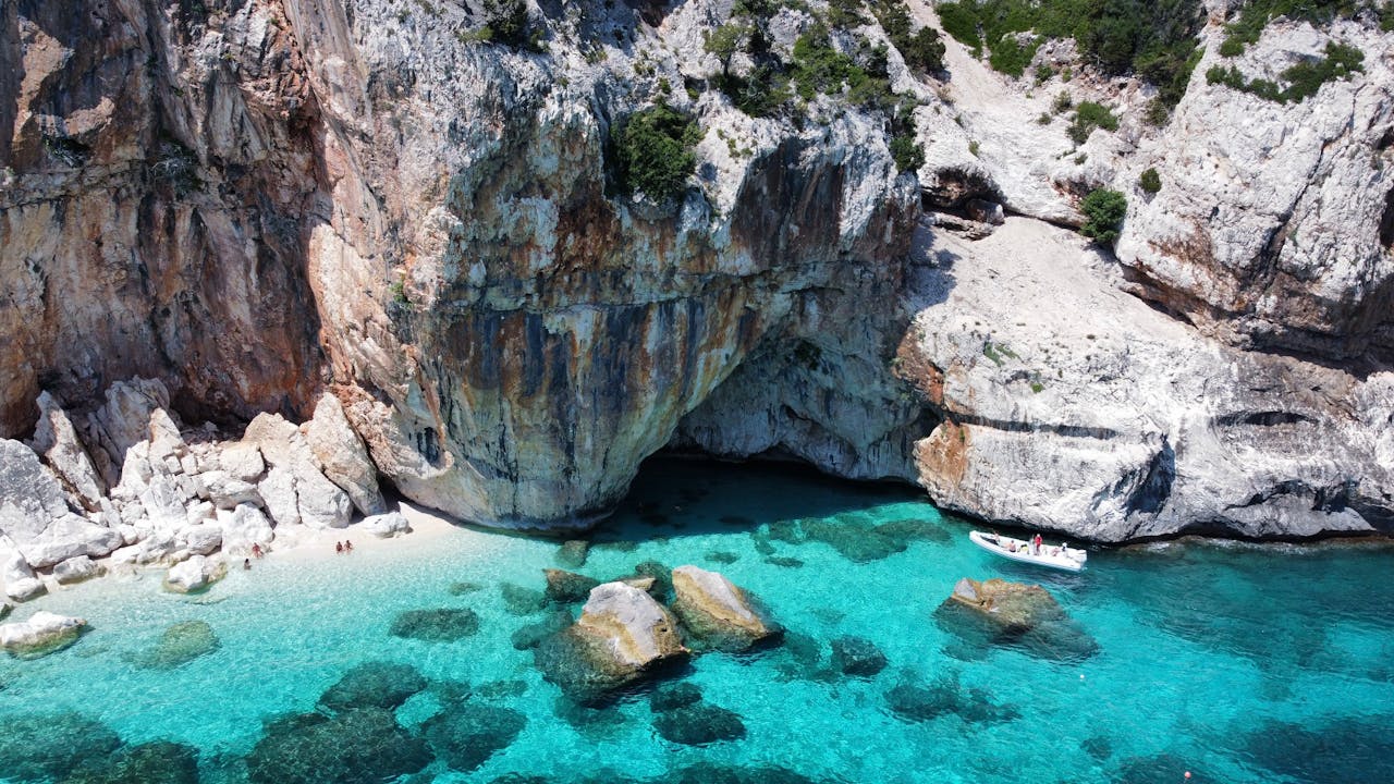Cala Luna baai oostkust Sardinië