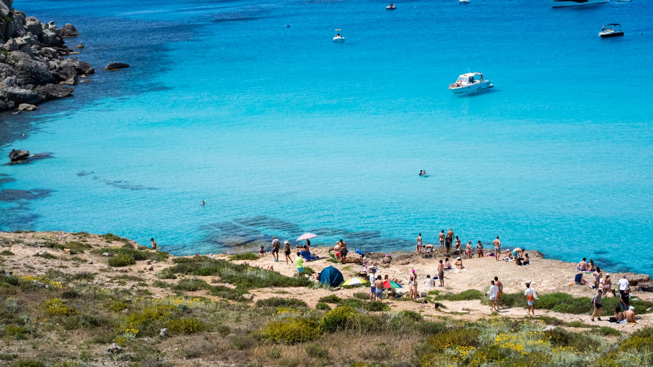 Calamosche strand Sicilië zuiden