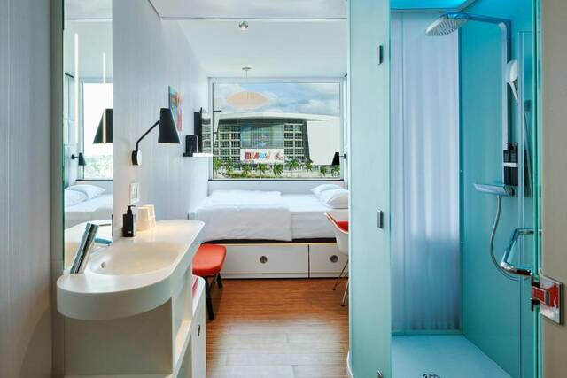 Kamer in citizenM Miami Worldcenter