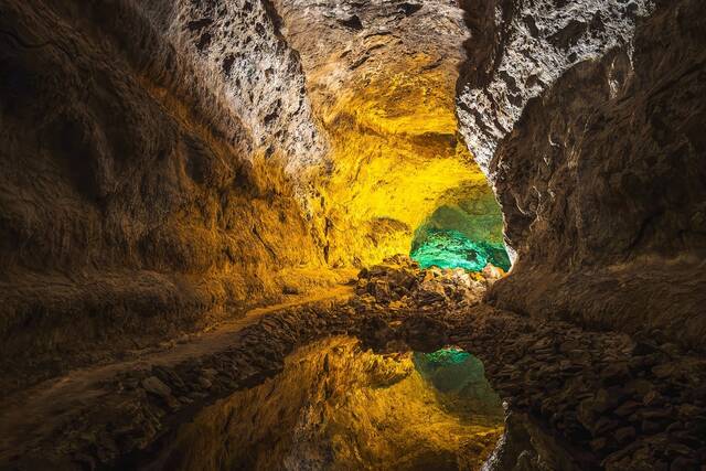 Cueva de los Verdes, lavatunnel