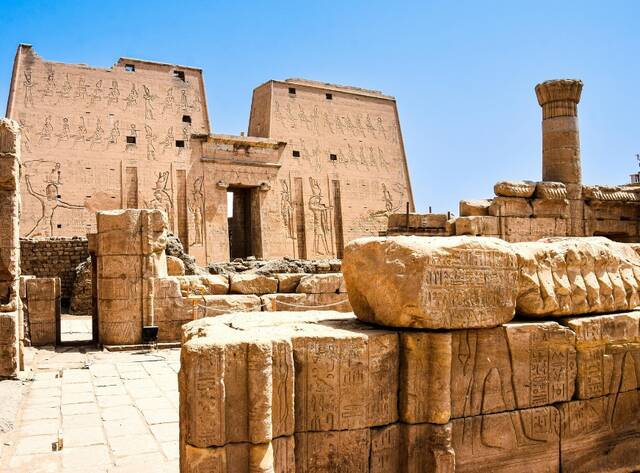De Horustempel in Edfu