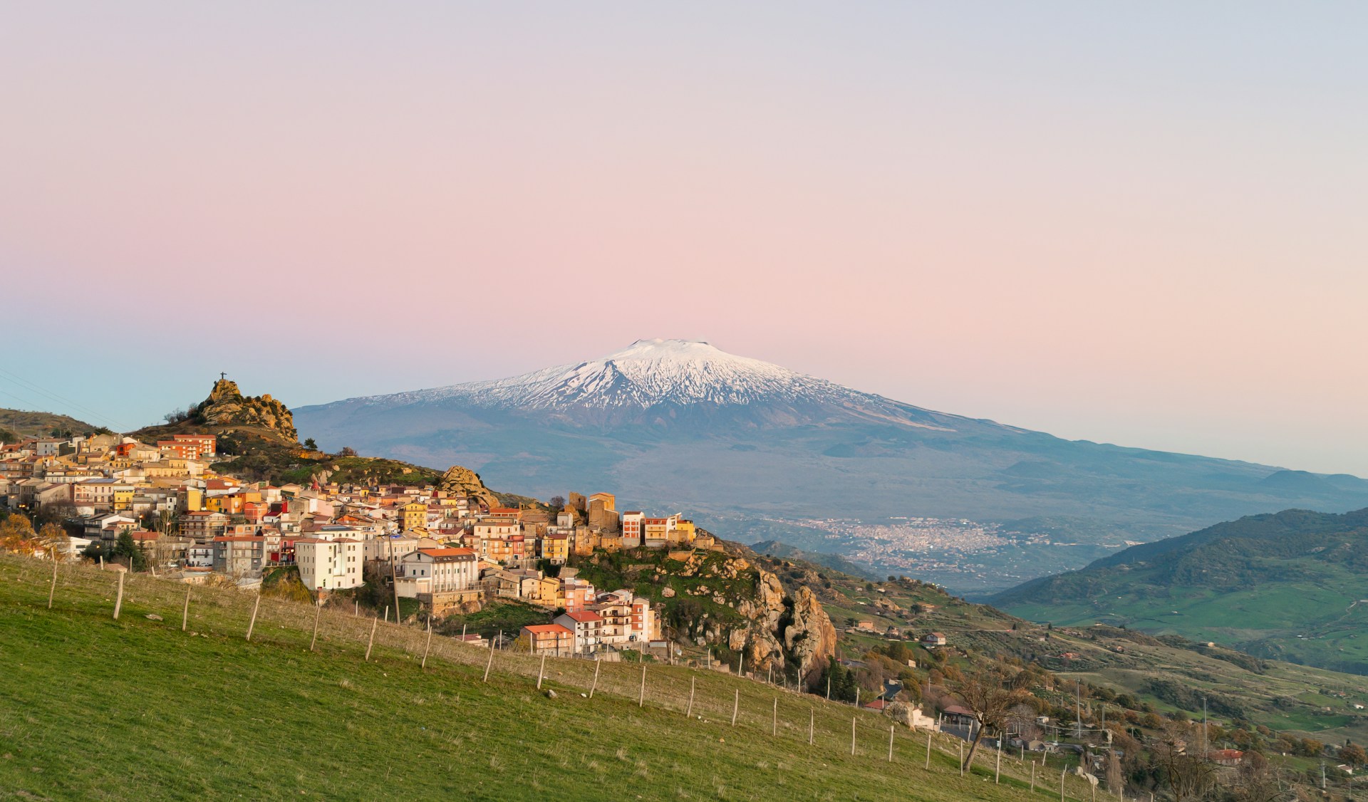 Etna vulkaan Sicili&euml;
