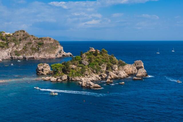 Isola Bella strand
