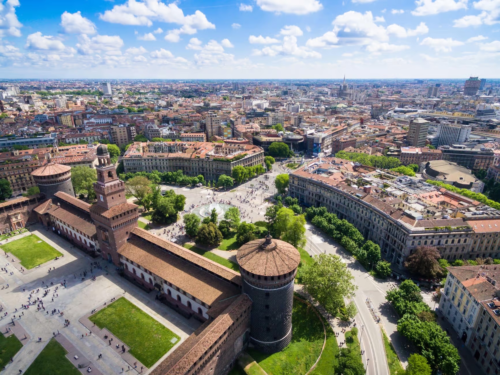 Castello Sforzesco Milaan