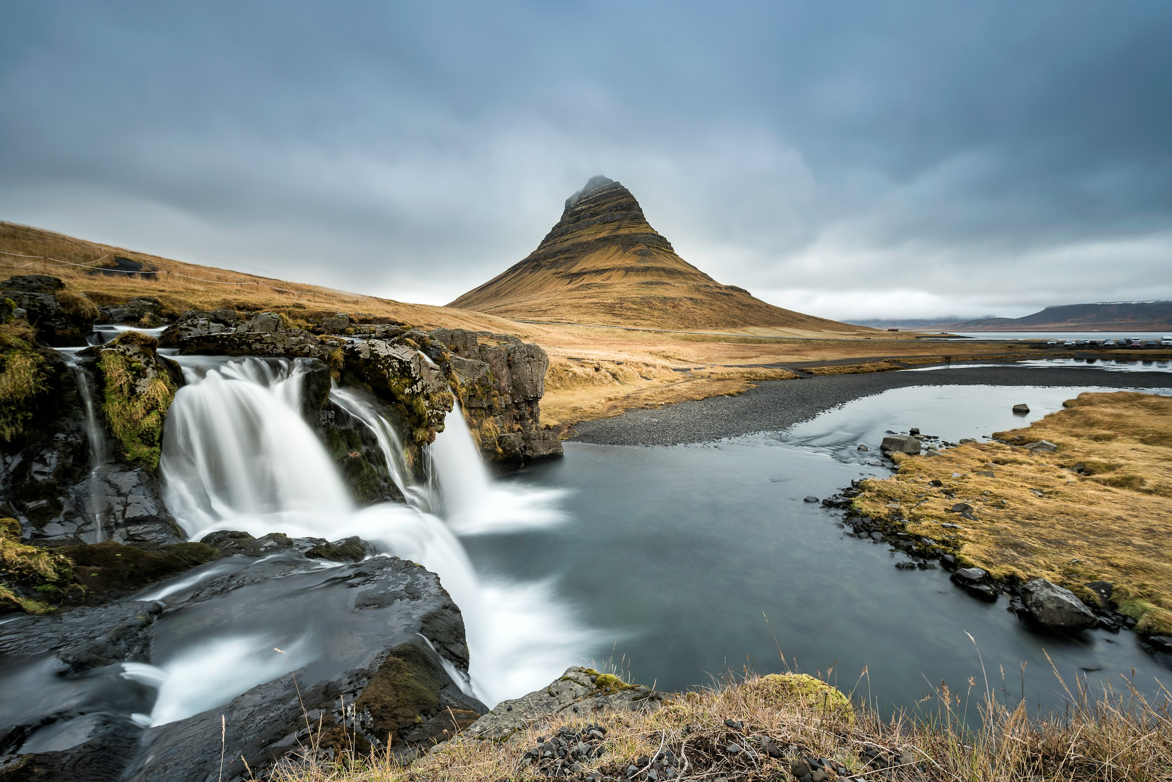 Kirkjufellsfoss waterval